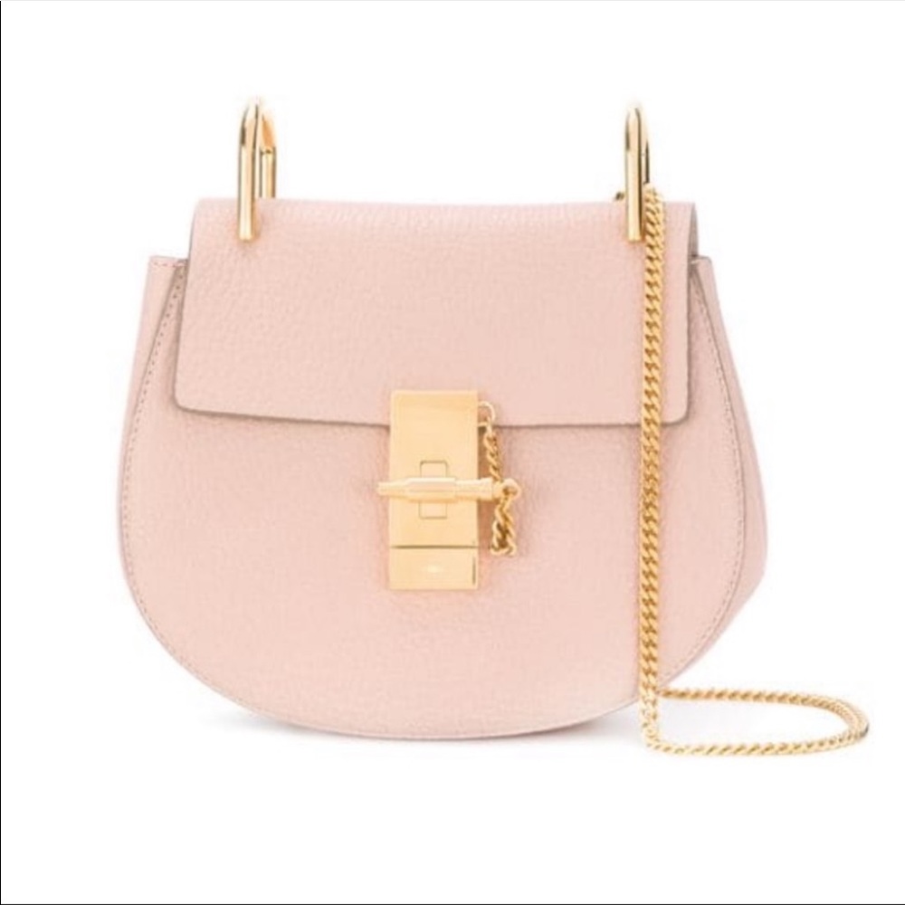 Chloe Drew shoulder bag in small grain lambskin